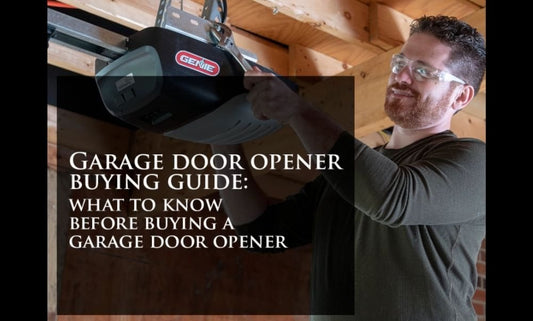 Garage Door Opener Buying Guide