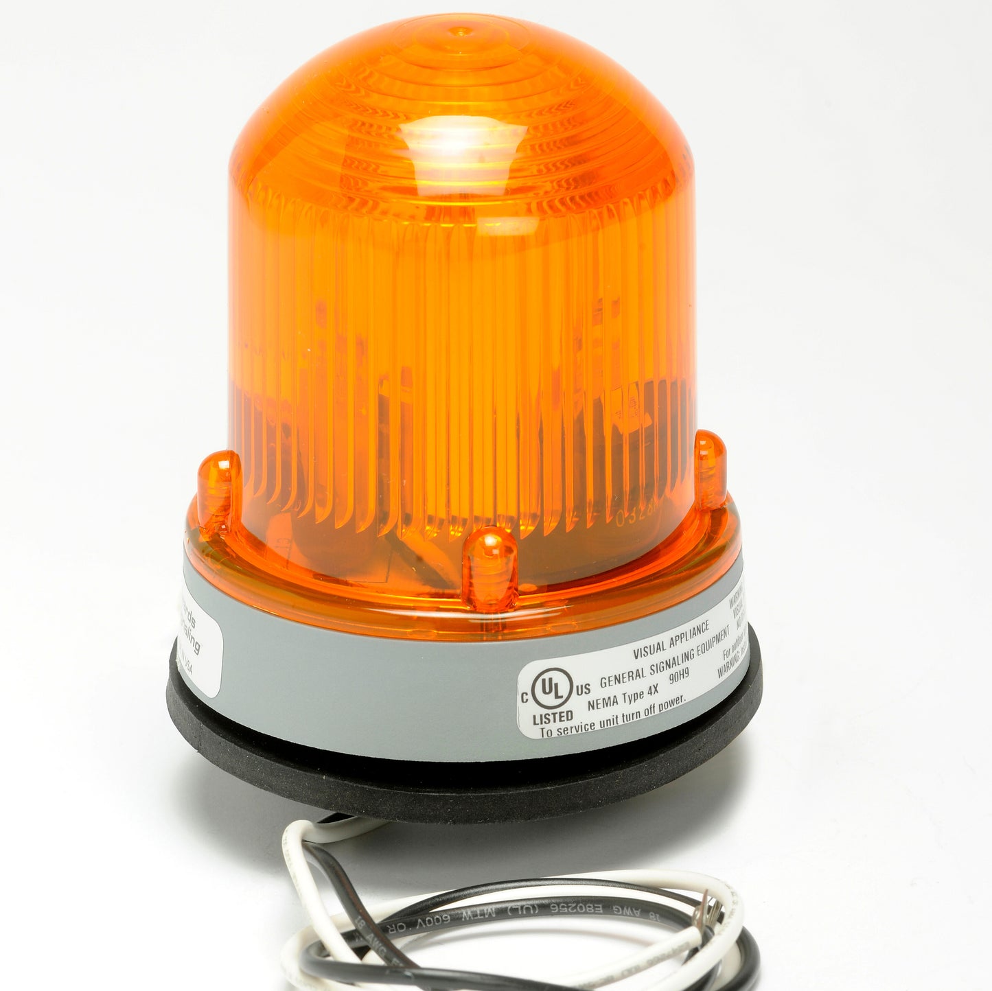 Amber Steady Signal Device