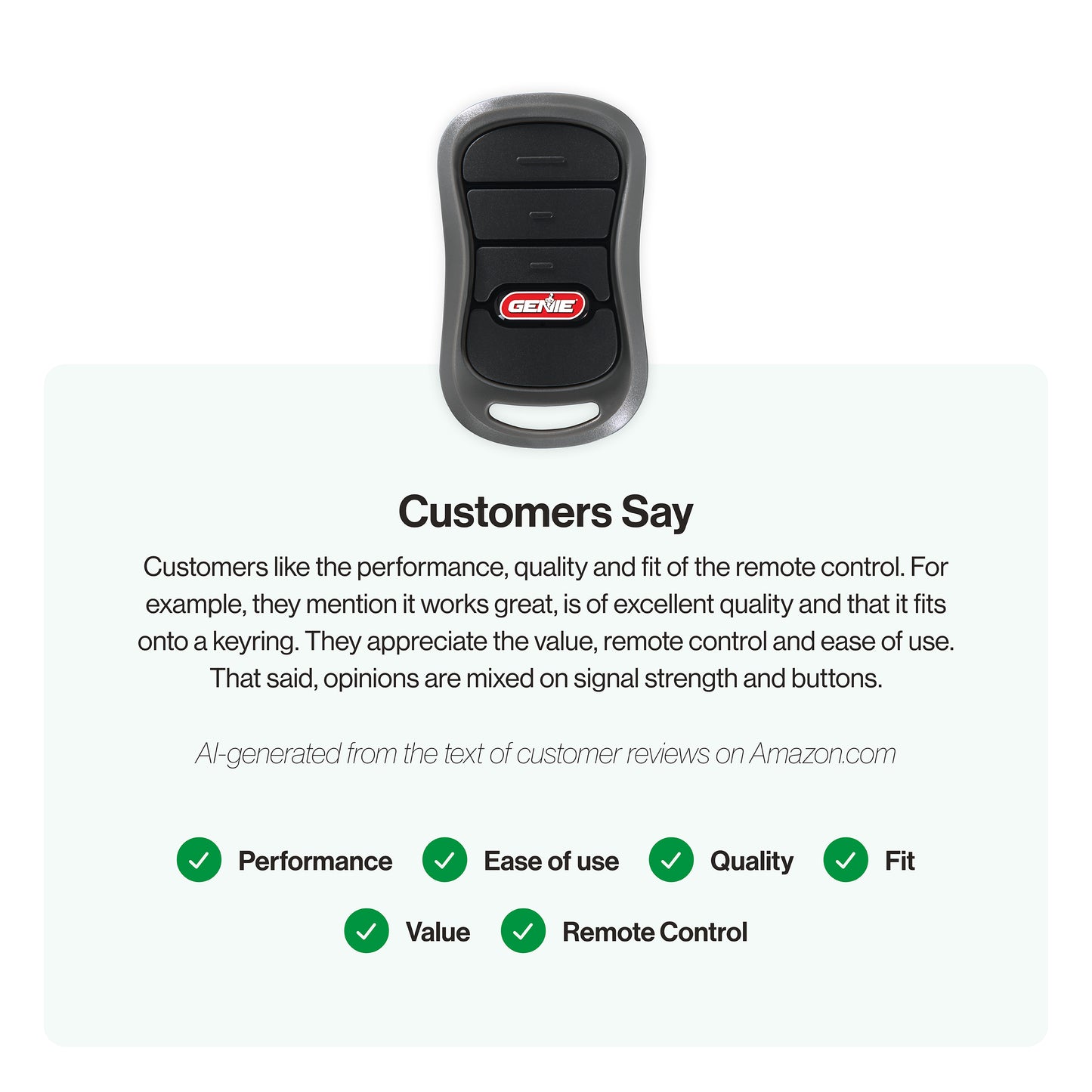 reviews of G3T Genie garage door opener remote