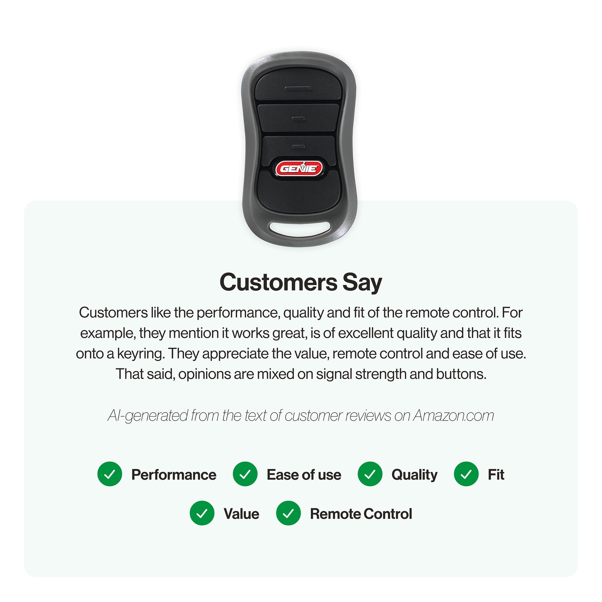 reviews of G3T Genie garage door opener remote