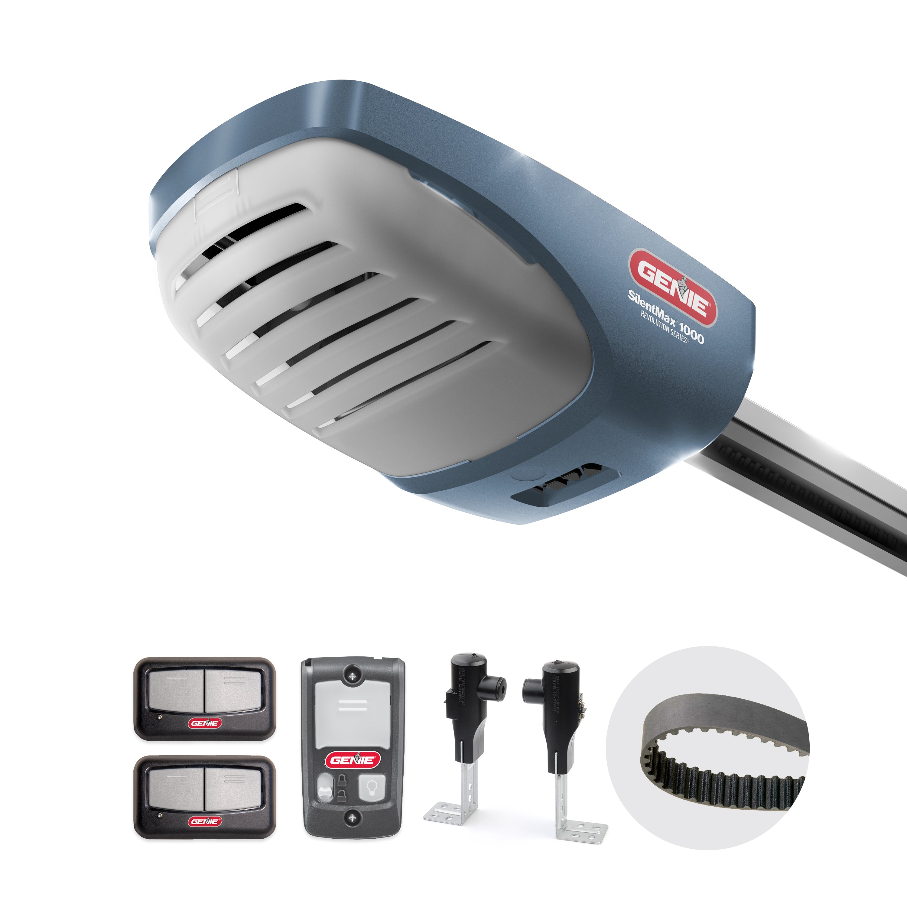 SilentMax Ultra-Quiet Belt Drive Garage Door Opener + Wireless