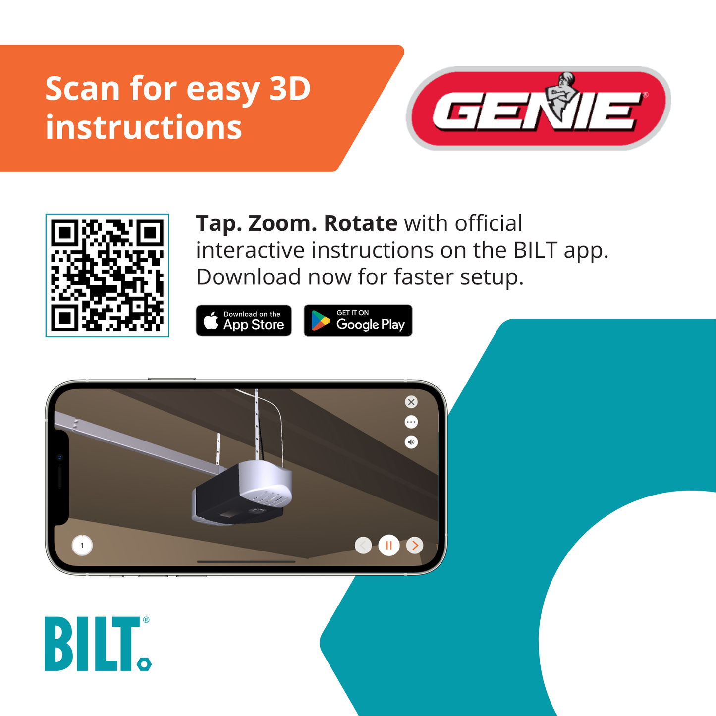 2035-TV Chain Drive 550 ½ HPc Garage Door Opener