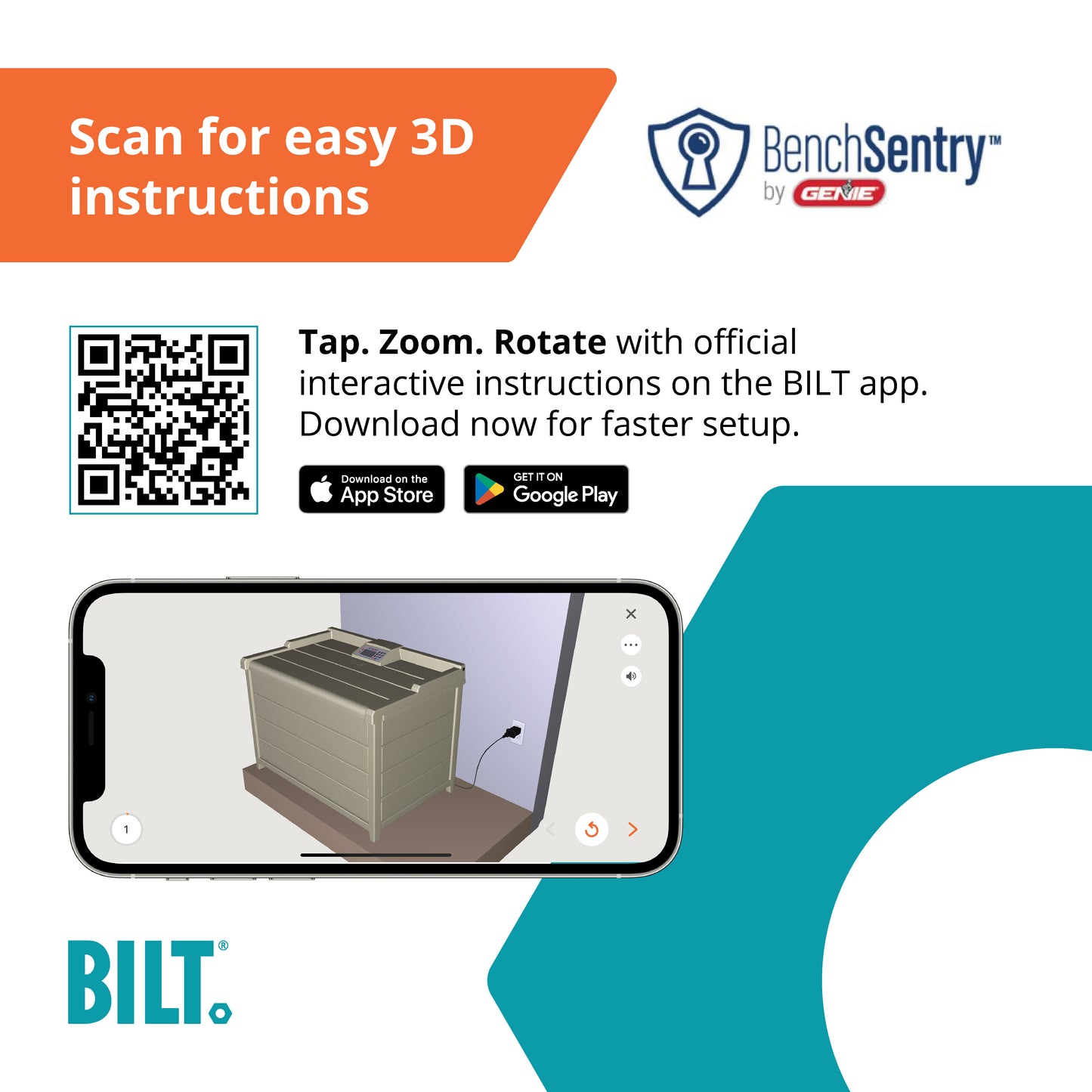 BenchSentry Connect - Secure Package Delivery Porch Box