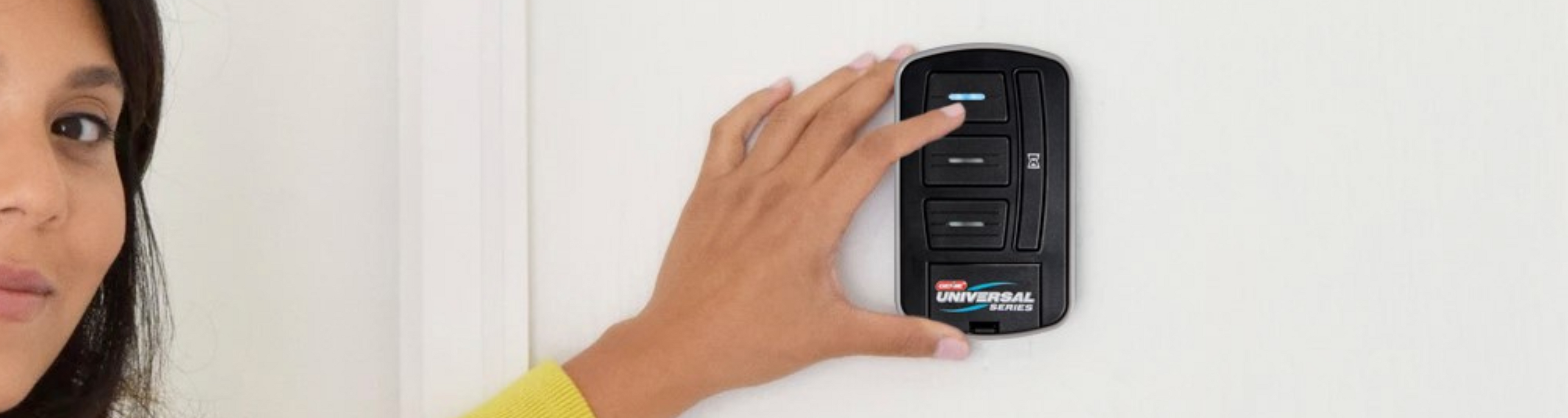 Genie Universal Wireless Wall Console works with most brand garage door openers