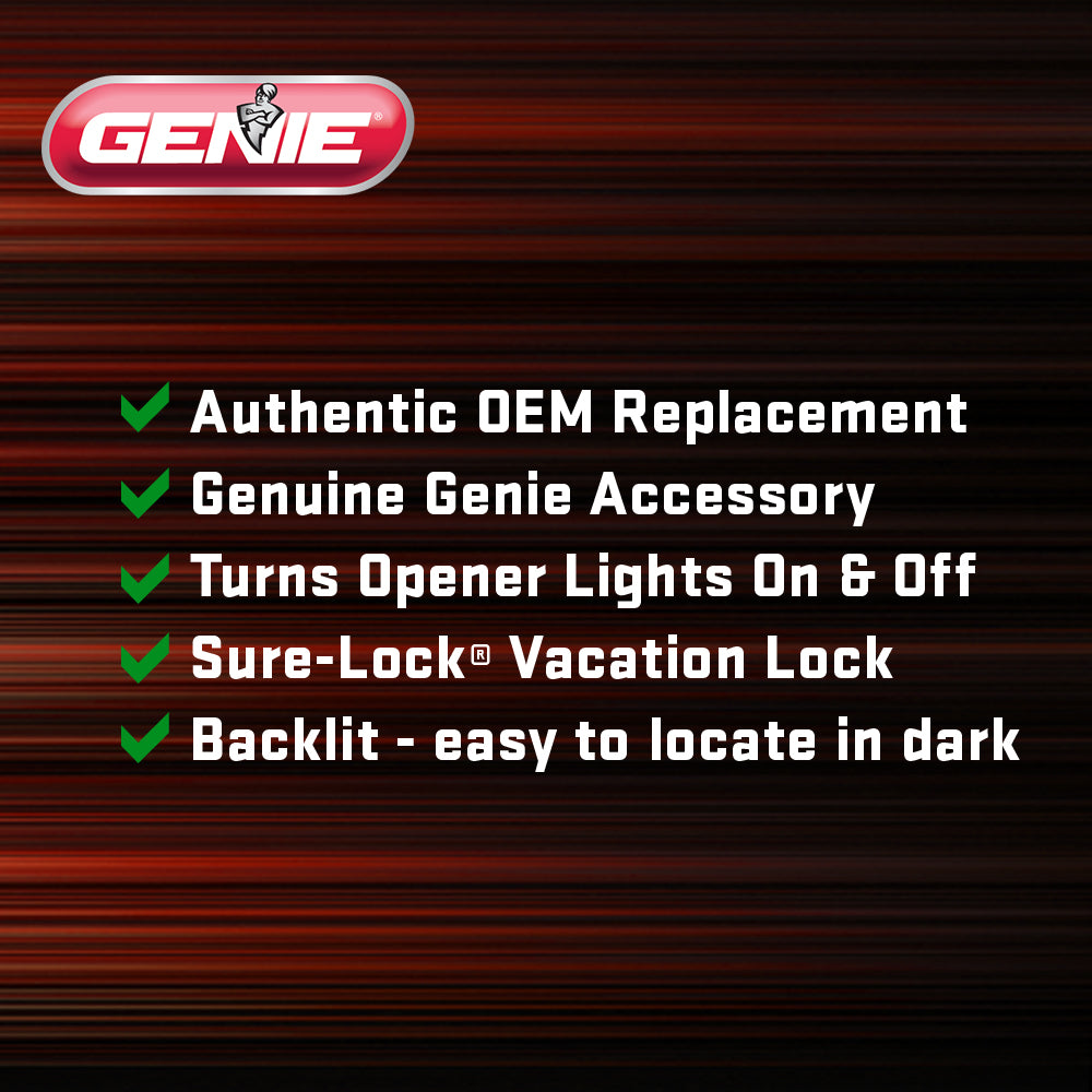 Genie series II wall console authentic OEM replacement