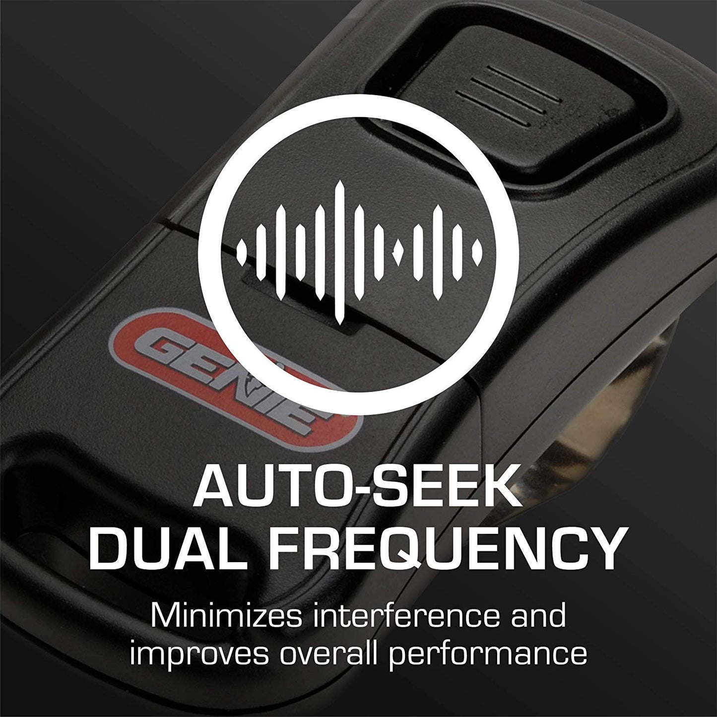 G1T-BX 1-Button garage door opener remote upgrade bundle pack with auto seek dual frequency