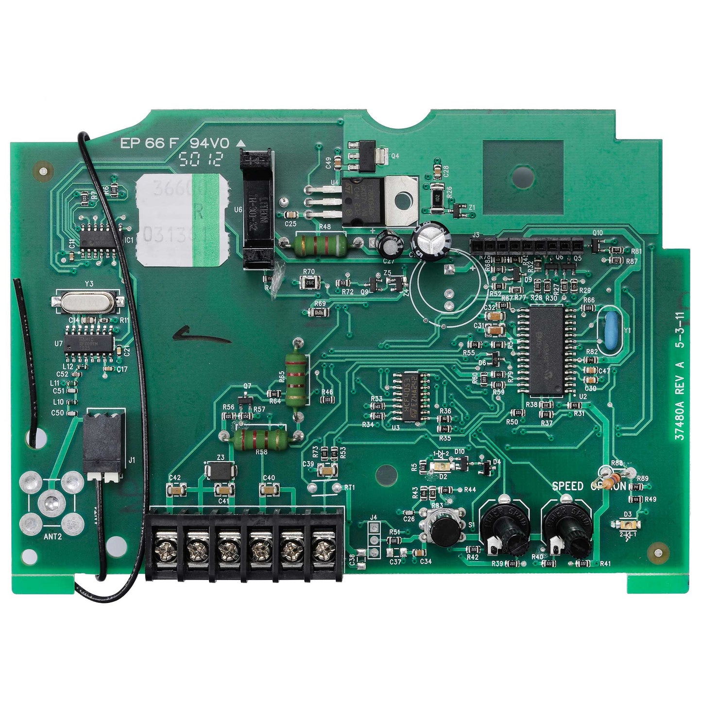 Screw drive garage door opener replacement Control Board 36600R.S , The Genie Company