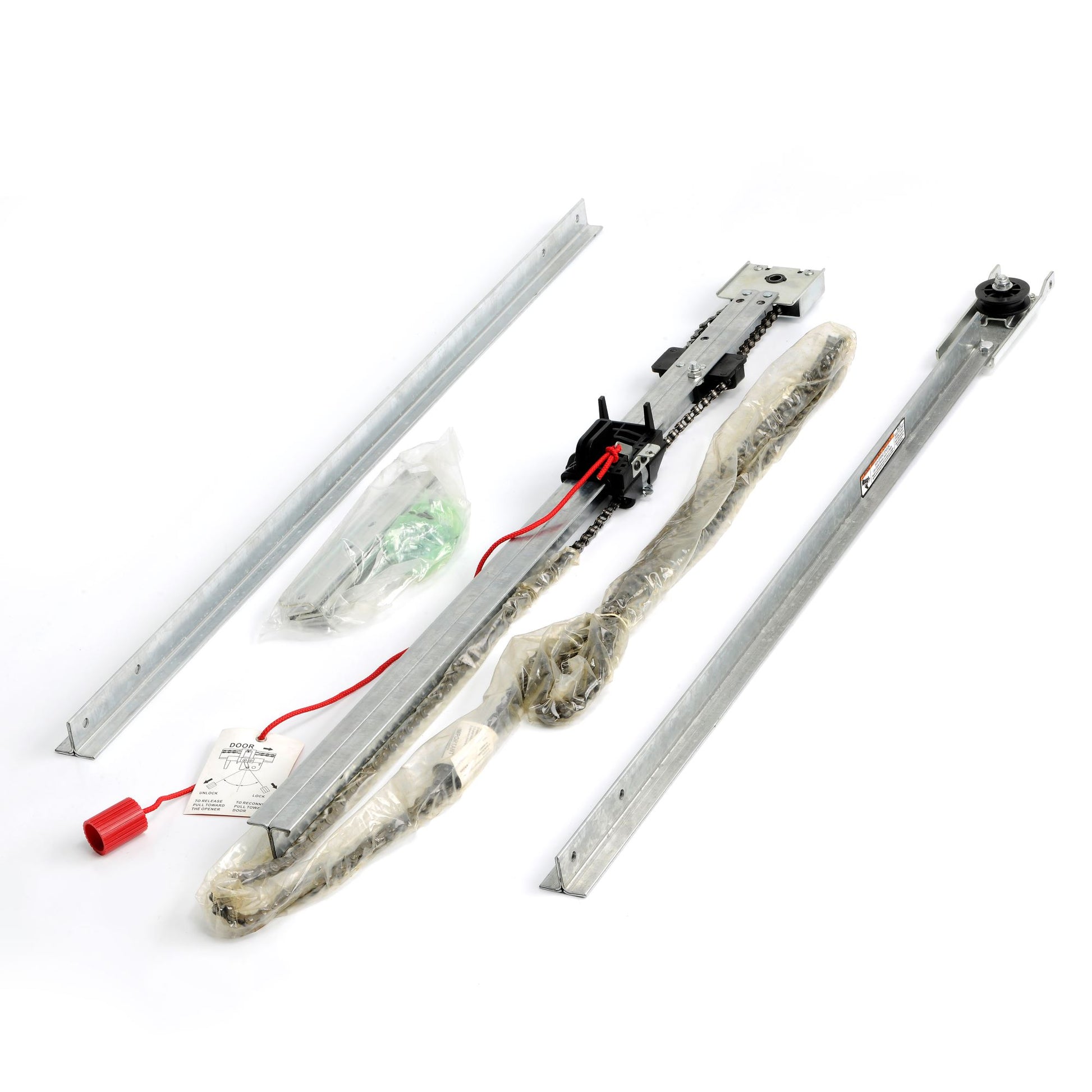 Genie garage door opener replacement chain rail for 7 foot high doors, T-Style