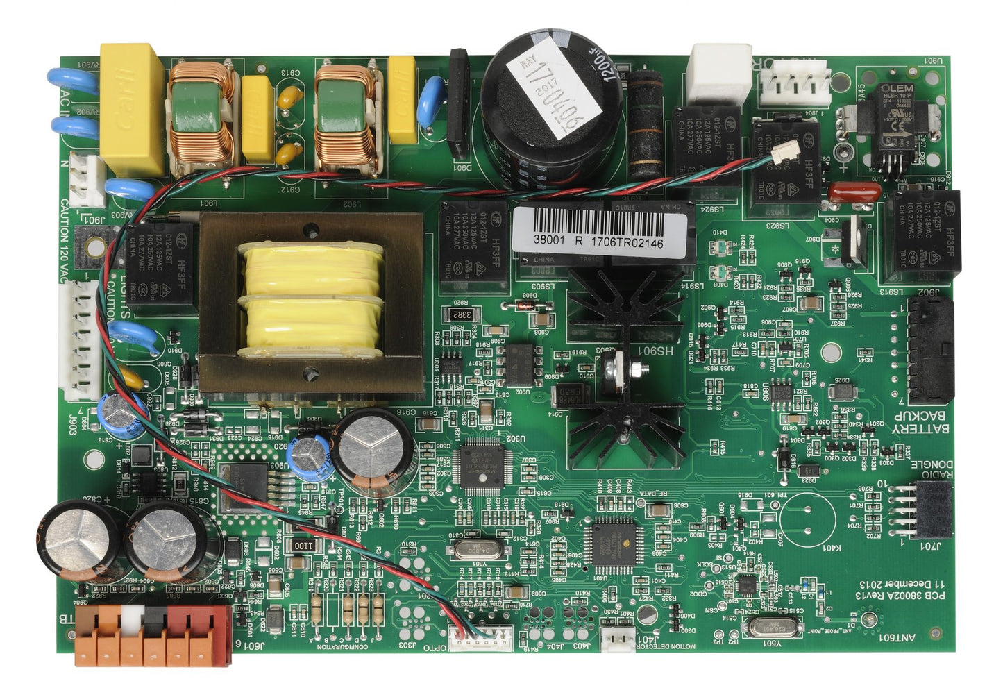 Genie garage door opener Circuit Board (3062/3064) 38874R1.S