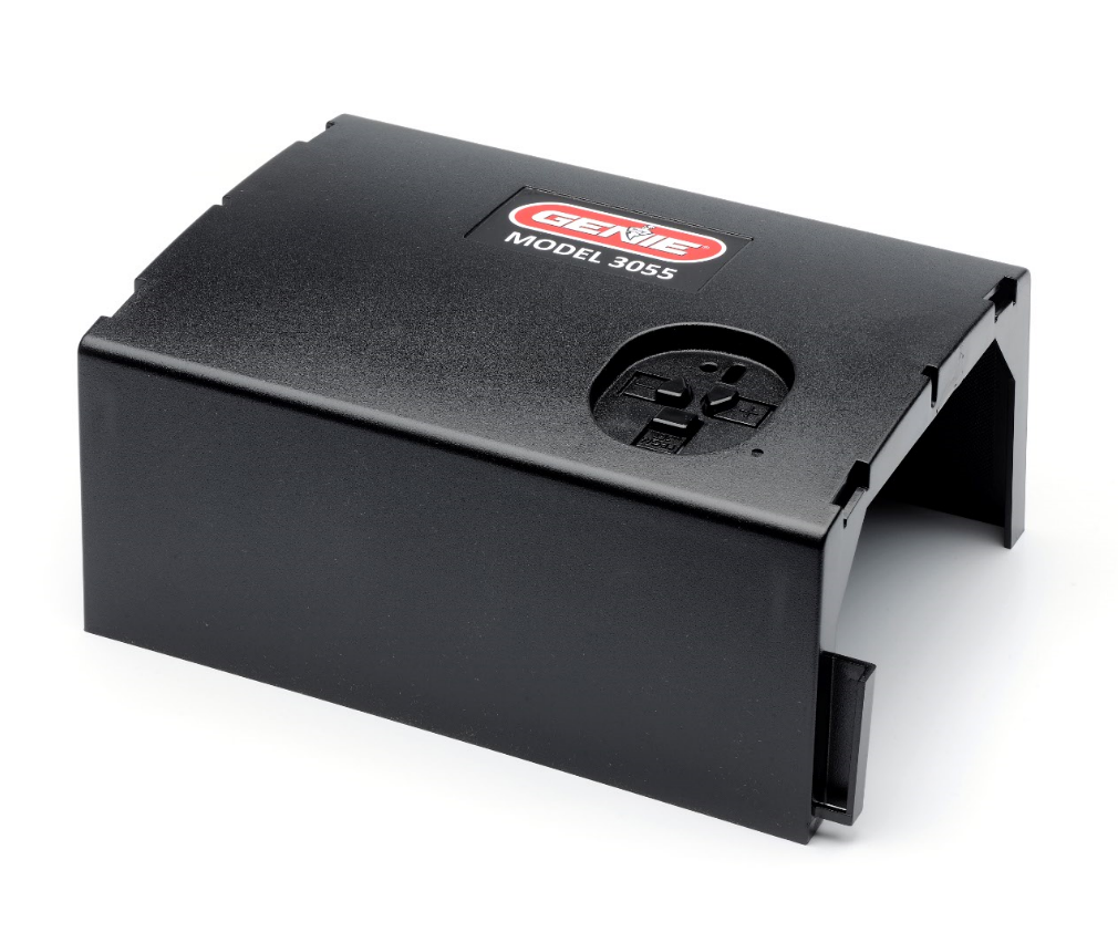 Replacement powerhead (motor) cover for Genie garage door opener model 3055.