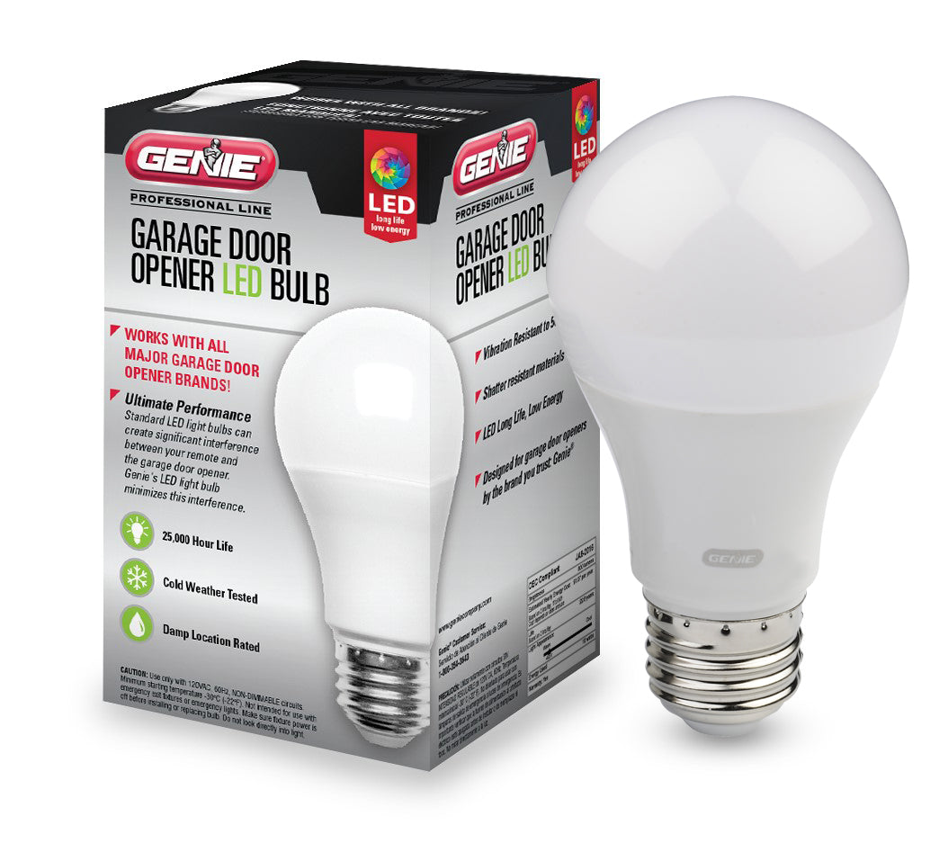 Universal garage door opener LED Light bulb