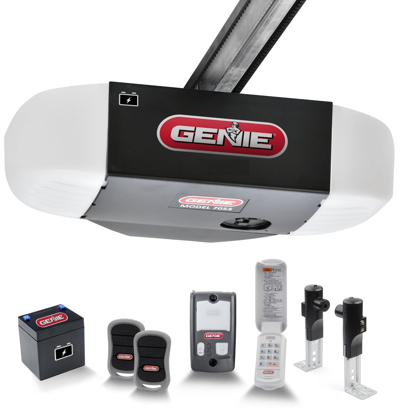 StealthDrive 750 1-1/4 HPc Belt Drive Garage Door Opener with Battery – The  Genie Company
