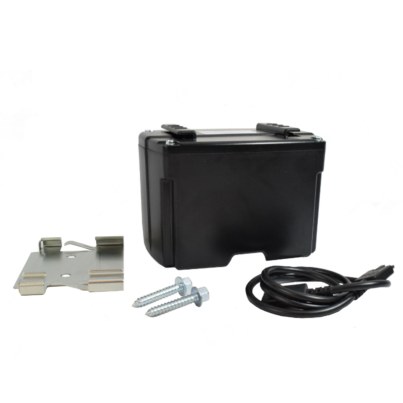 Genie Garage Door Opener Battery Backup_41590R with accessories