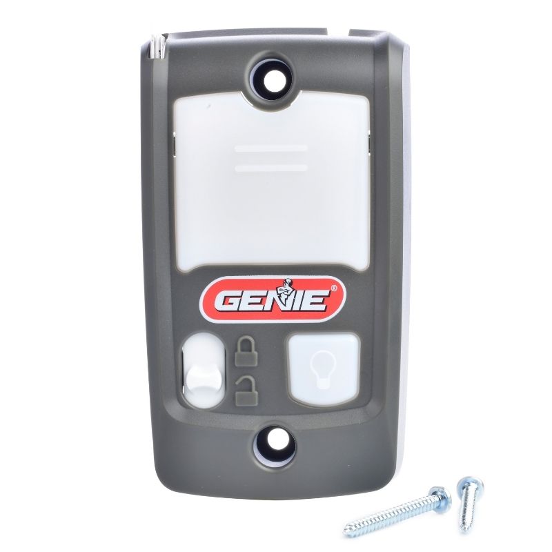 Where can you find the serial number and model of your residential garage  door opener?