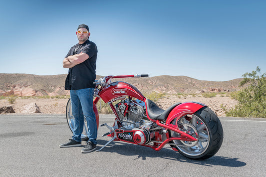 Genie Featured on “American Chopper” with Custom Genie Chopper Built by Paul Teutul, Jr. Designs