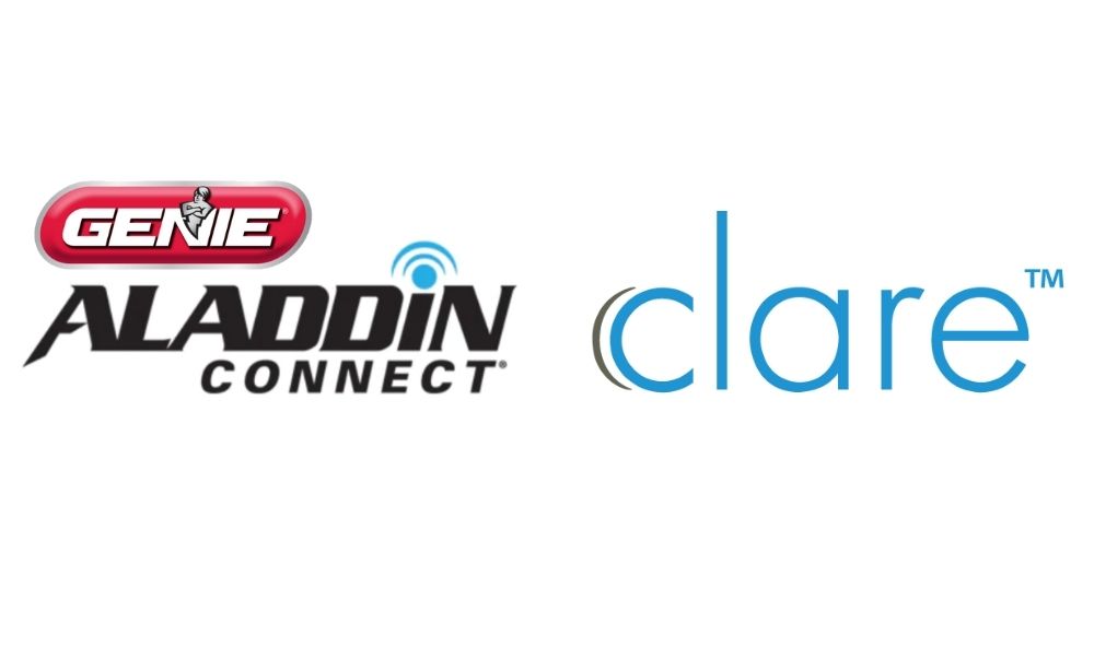 Genie Aladdin Connect Garage Door Openers & Controllers Now Work With Clare Controls