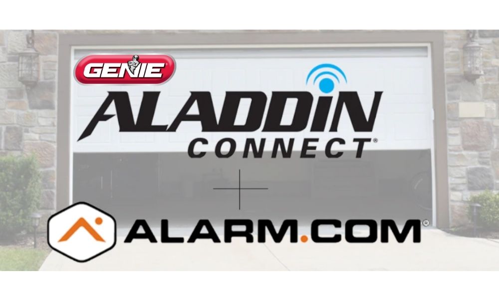 Genie Aladdin Connect Now Works with Alarm.com for New Home Builders