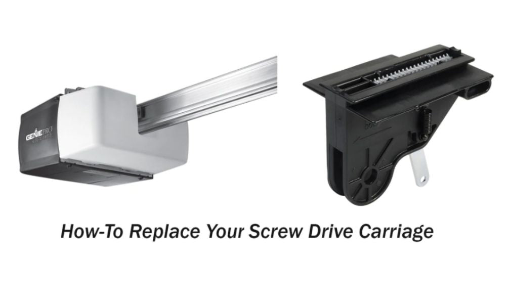 How-to Replace The Genie Screw Drive Carriage Assembly