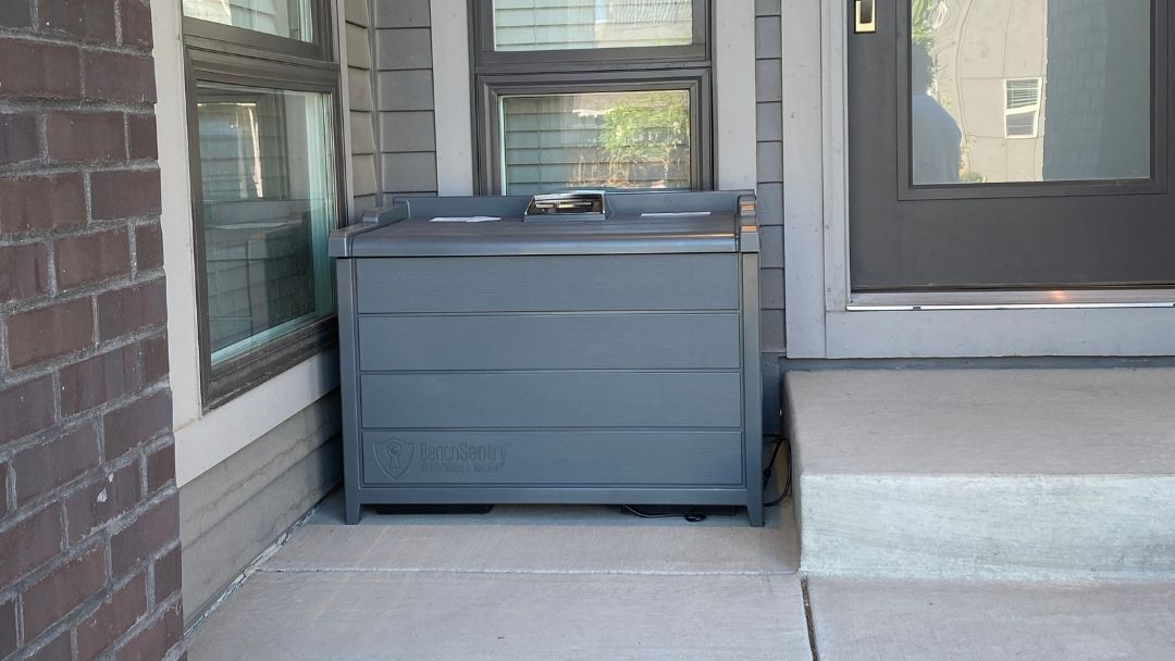 secure package delivery porch box