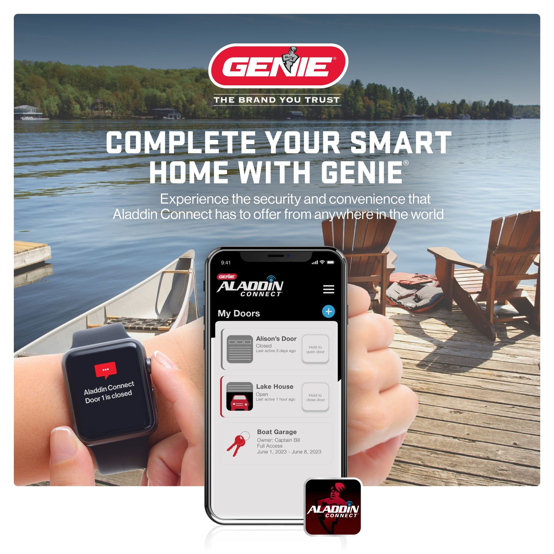 Complete your smart home with Genie