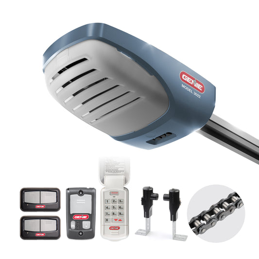 Chain Drive Garage Door Opener with accessories