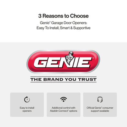 3 reasons to choose Genie garage door openers_easy to install, smart and supportive