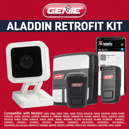 Aladdin Connect® Smartphone Enabled Garage Door Controller (Retrofit-Kit) Bundle