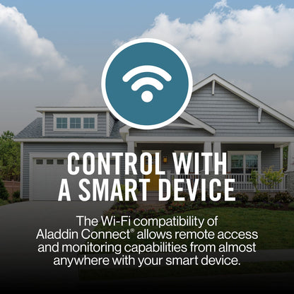 Control your garage door from anywhere with a smart device