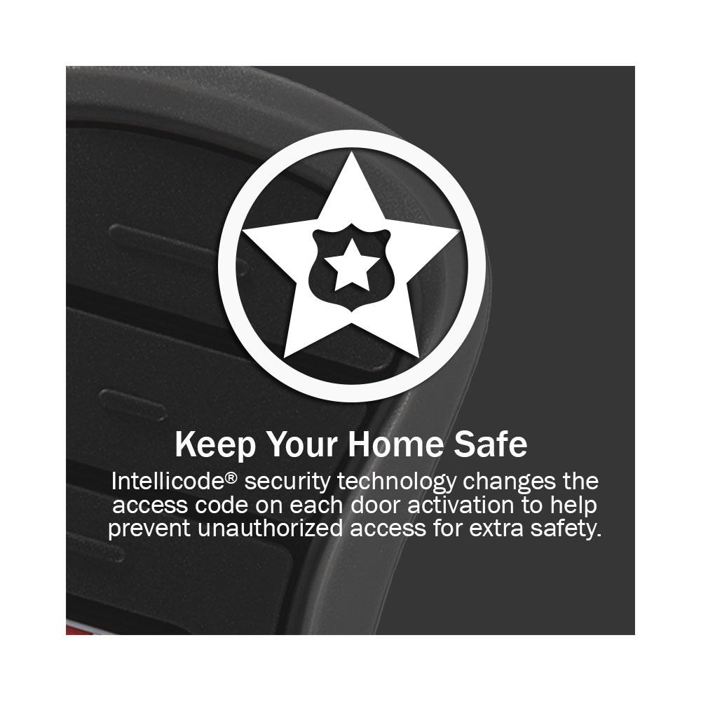 Keep your home sage with Genie Intellicode for Garage Door Opener security