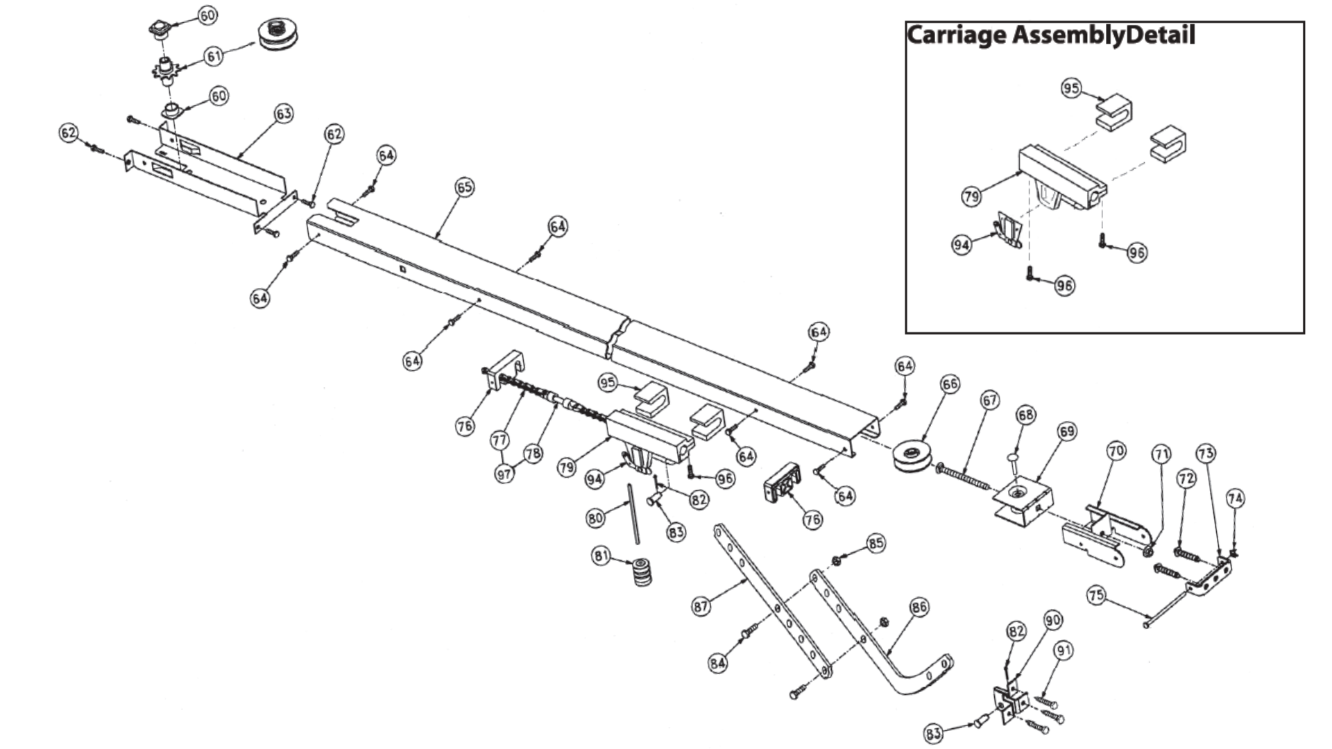 Garage Door Opener Models PMX300-IC - PMX500-IC Replacement Parts – The ...