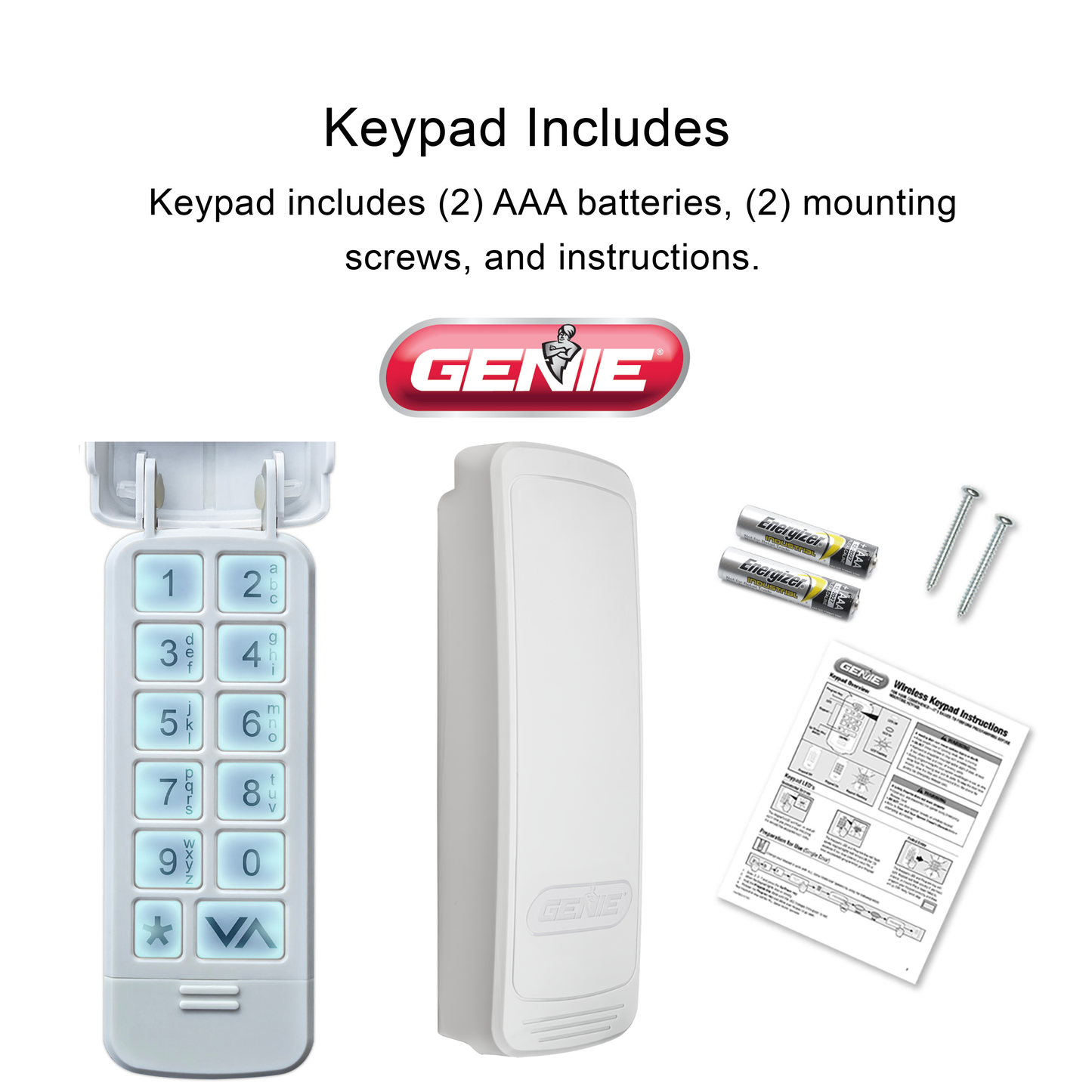 Wireless Keyless Entry Keypad GK2-R