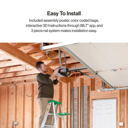 4142-TC SilentMax 1250 Connect Ultra-Quiet Smart Garage Door Opener