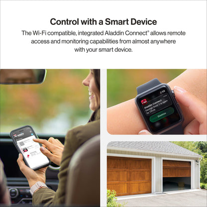 4142-TC SilentMax 1250 Connect Ultra-Quiet Smart Garage Door Opener