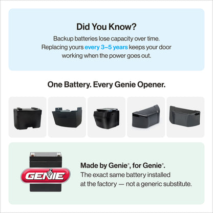 Battery BackUp Replacement Battery- 111658.0002.S