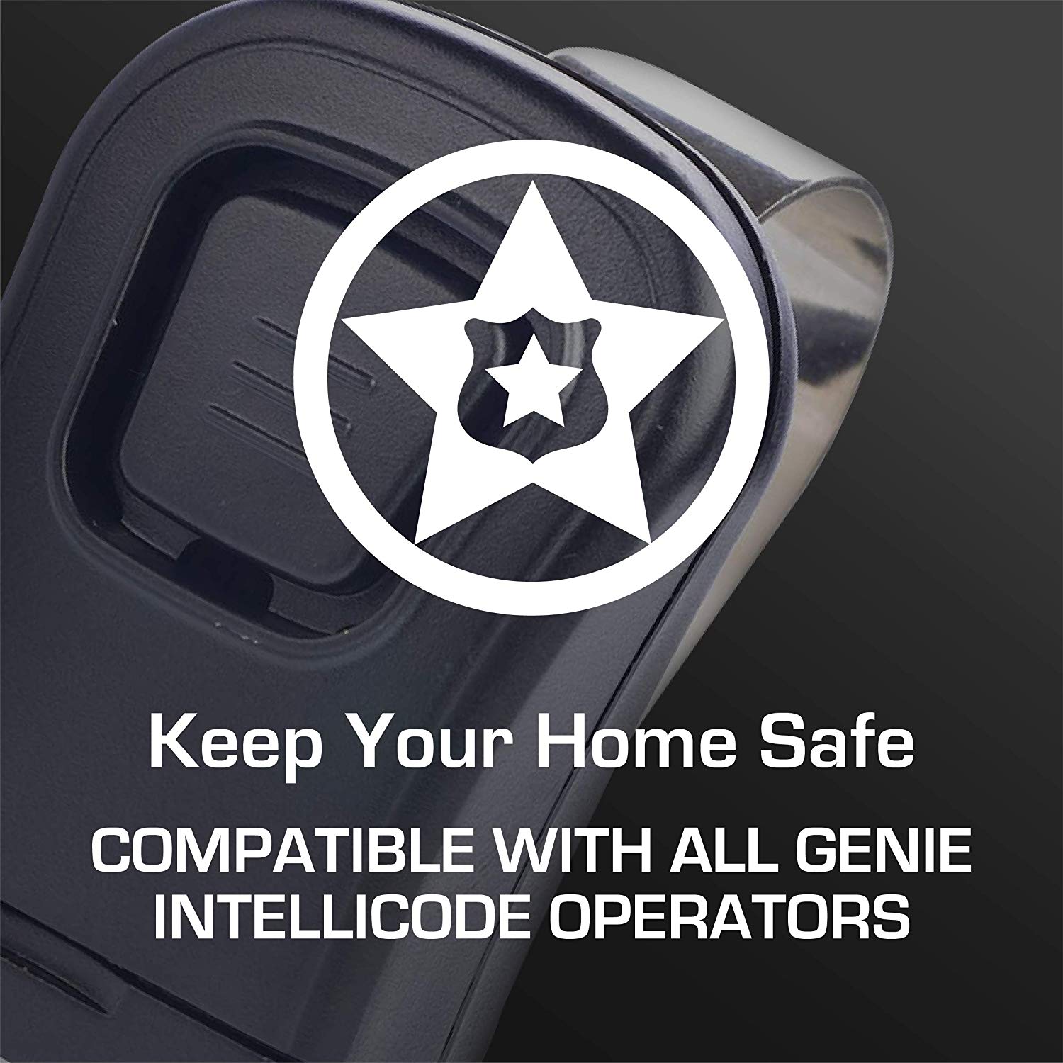 Genies one button G1T-BX remote will keep your home safe with Intellicode technology