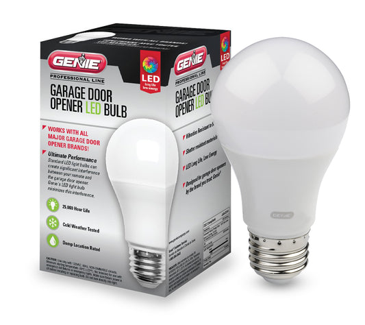 Universal garage door opener LED Light bulb