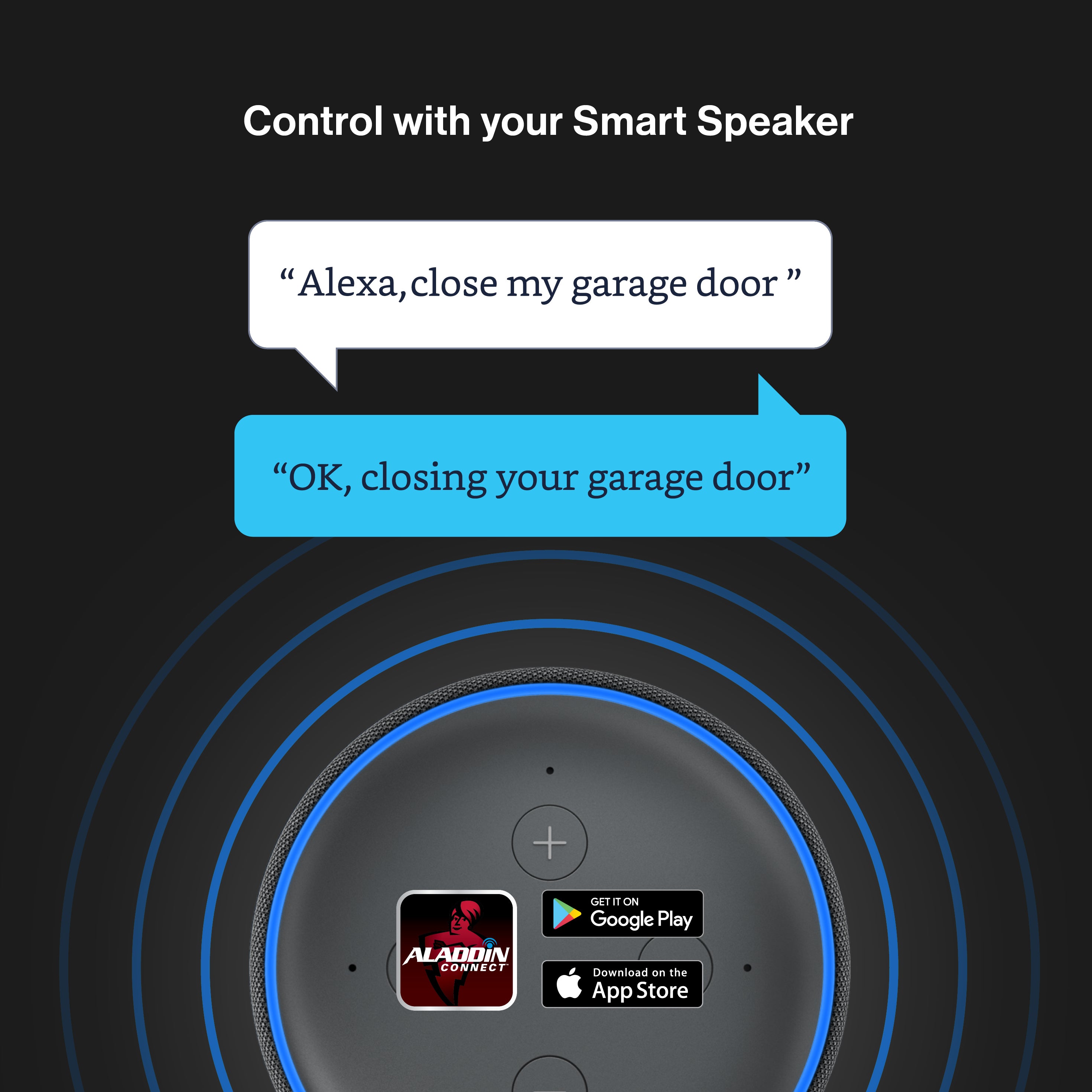 Aladdin Connect®Smartphone Enabled Garage Door Controller – The 