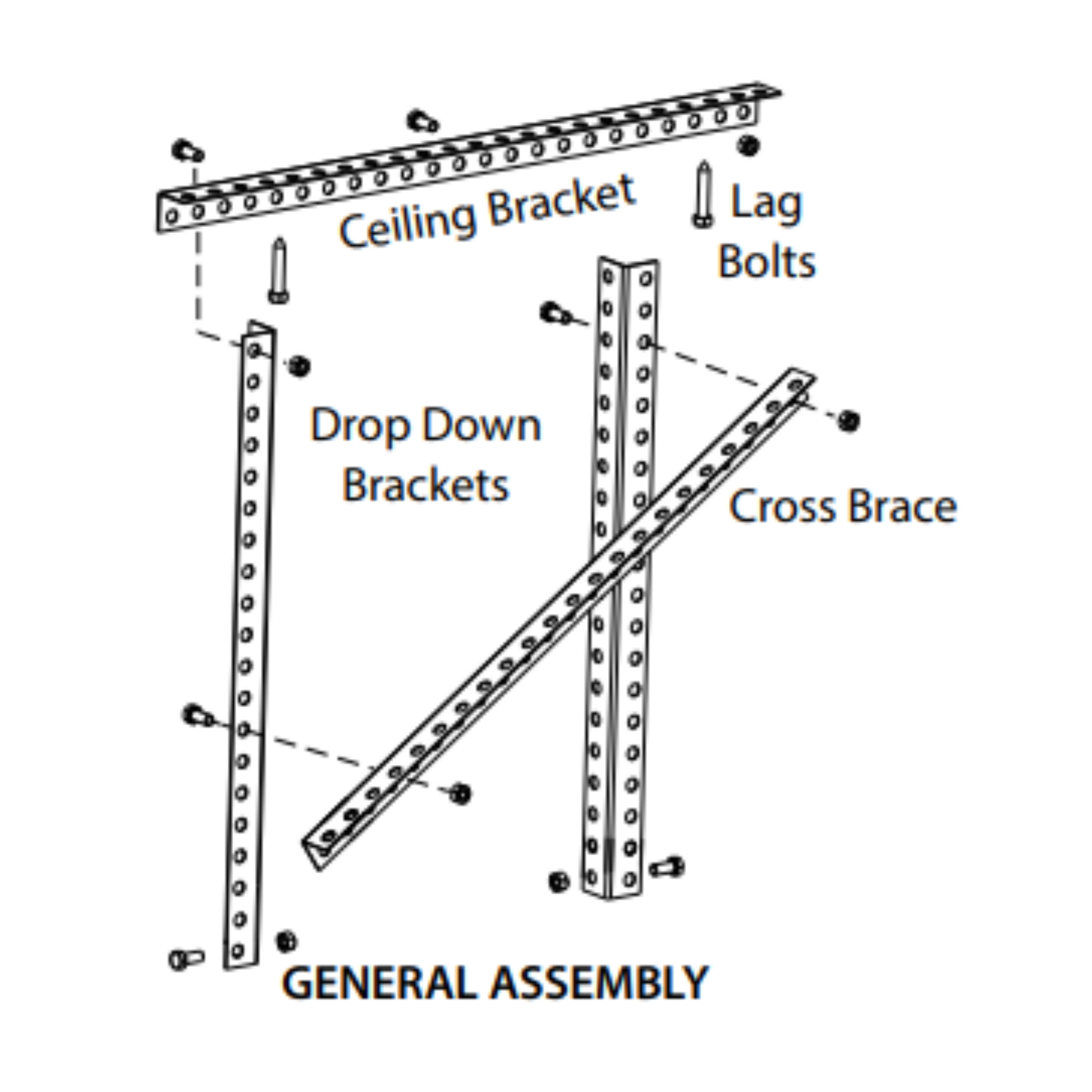 Garage Door Opener Hanging Kit_General Assembly Instructions