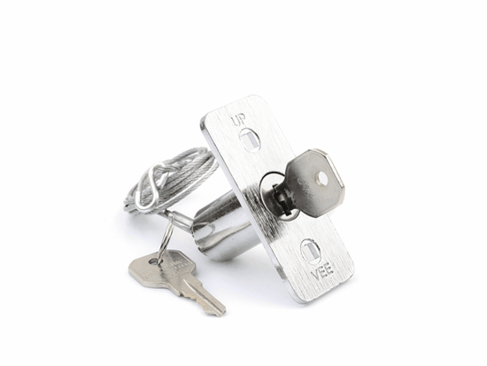Keyed Garage Door Lock Kit for Emergency Release – The Genie Company