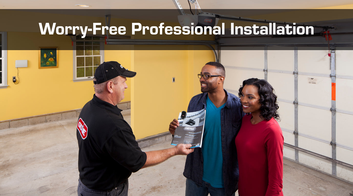 Worry Free Professional Garage Door Opener Installation 